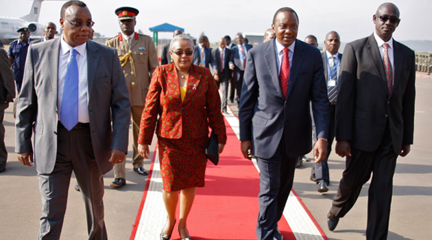 President Uhuru arrives in Kigali for 3-day visit
