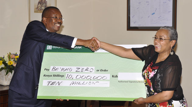 Coop Bank donates Sh10mn to First Lady campaign