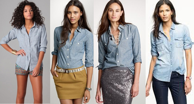 Chambray-looks