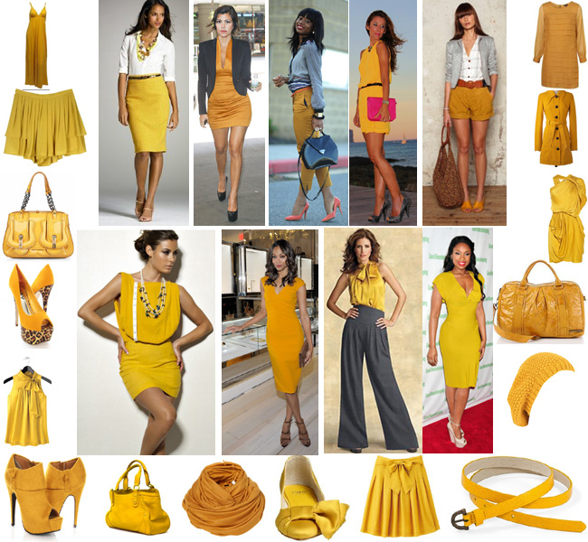 MUSTARD-YELLOW