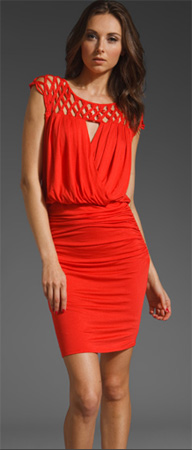 ruched-dress