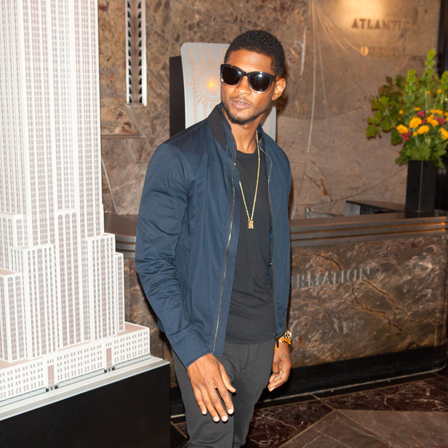 Usher lights the world-famous Empire State Building in celebration of Independence Day