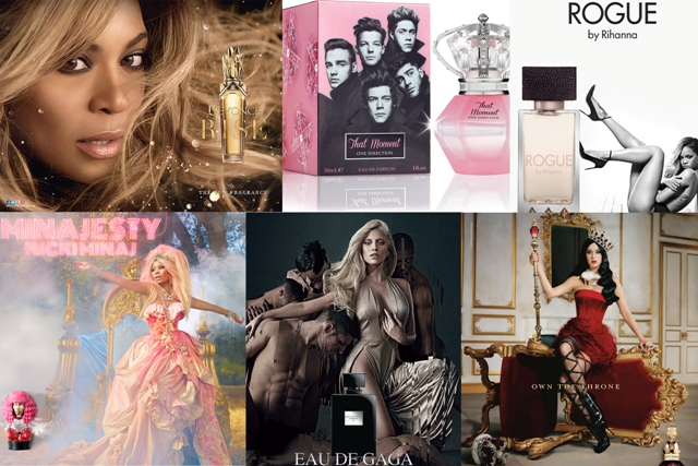 Celeb perfumes 2014