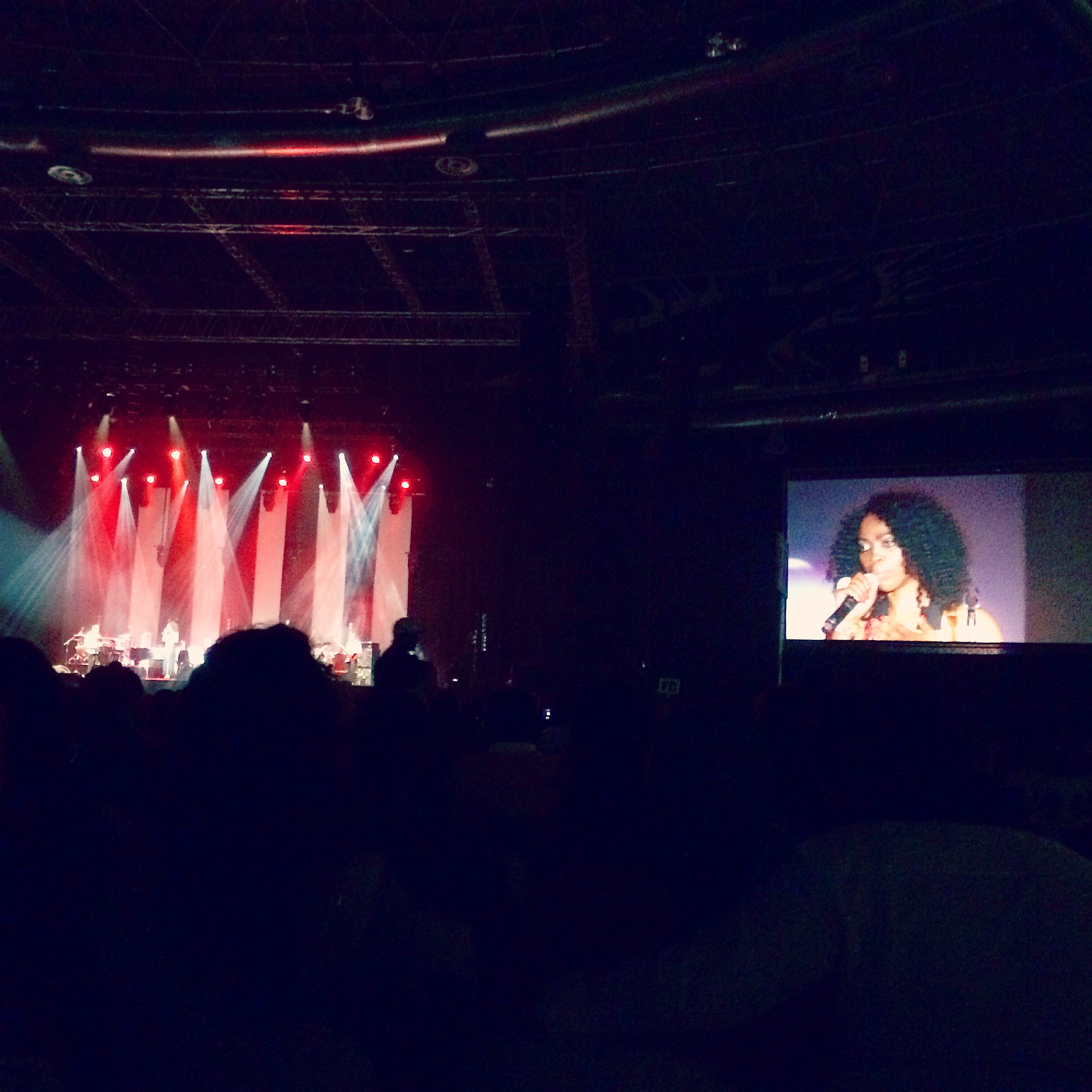 Lulu Dikana opening for John Legend in Johannesburg, South Africa. Photo by Sharon Mundia