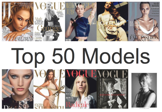 Top 50 models