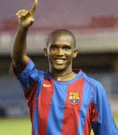 Etoo named Barcelona s captain