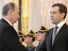 Russia showcased as world economy sputters