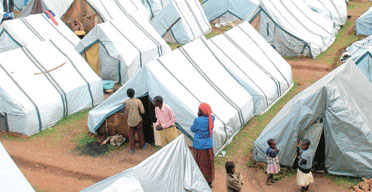 Parliament donation resettles IDPs
