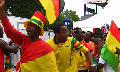 Football fever in Ghana