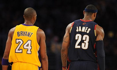 Injured Kobe outplays LeBron as Lakers rip Cavaliers