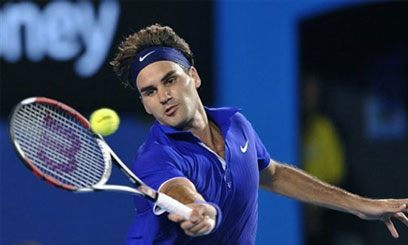 Slow start for Federer