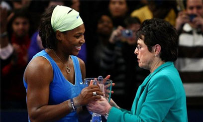 Serena wins family battle