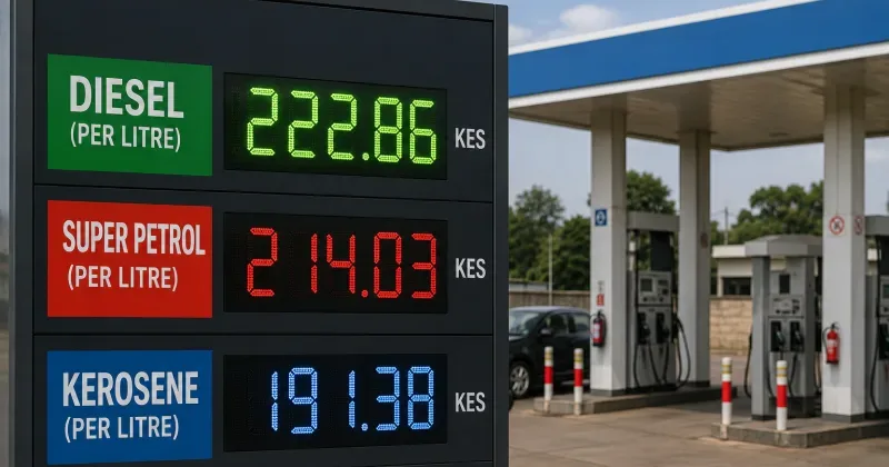 Diesel down Sh10 to Sh222.86 as EPRA announces June-July prices