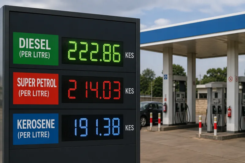 Diesel down Sh10 to Sh222.86 as EPRA announces June-July prices