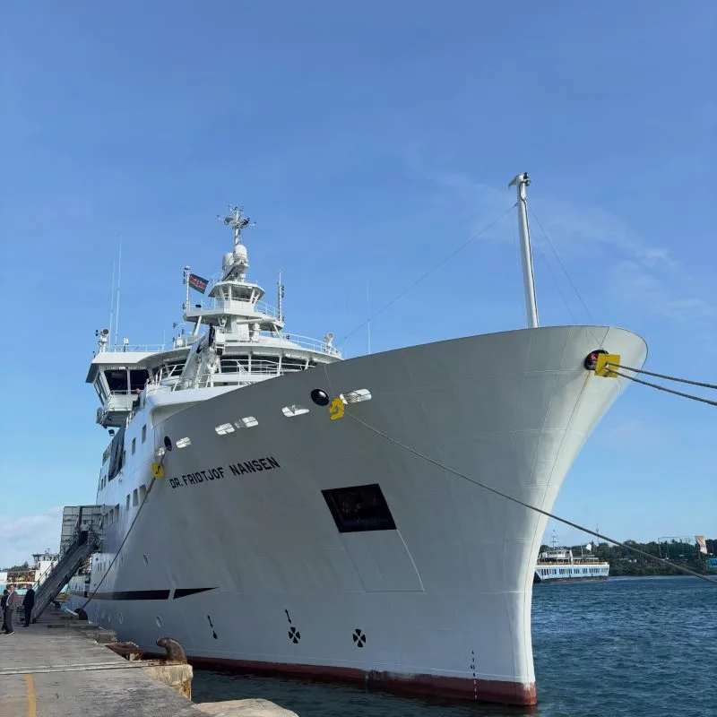 Ruto hosts Renowned Nansen Research Vessel as Kenya Pursues Sustainable Blue Economy