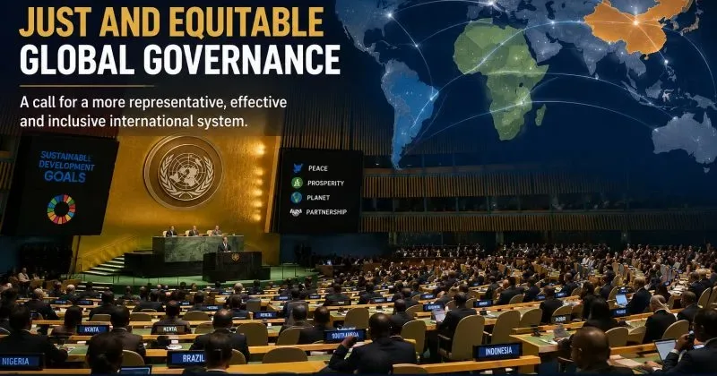 OPINION: A more equitable global order requires more inclusive governance