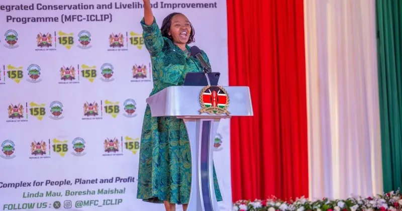 First Lady Rachel Ruto Champions Tree Planting in Mau Forest Complex
