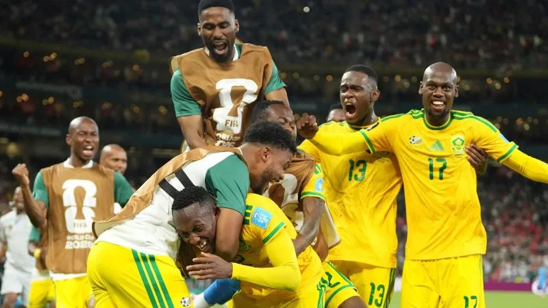 Determined South Africa Stun South Korea To Reach Historic World Cup Knock Out Round