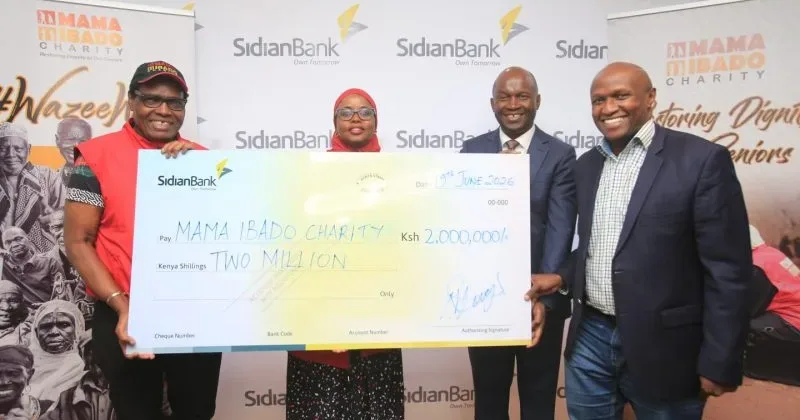 Sidian Bank backs seniors charity run with Sh2mn