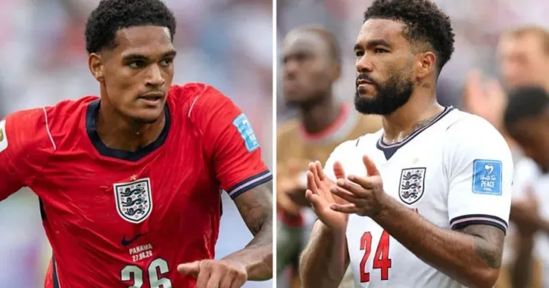 England Right-Backs Quansah, James Miss Training