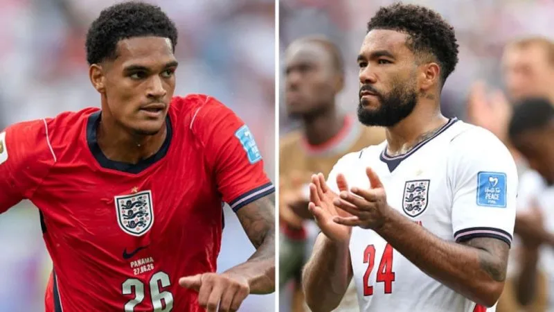 England Right-Backs Quansah, James Miss Training