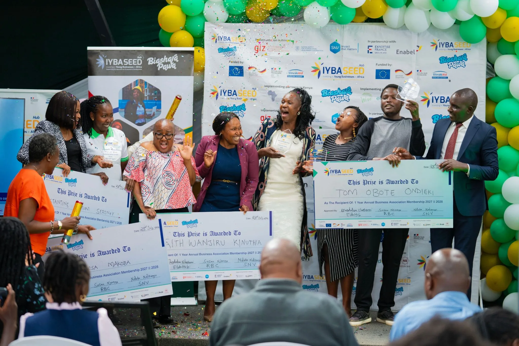 Biashara Pawa Honors Four Uasin Gishu Entrepreneurs