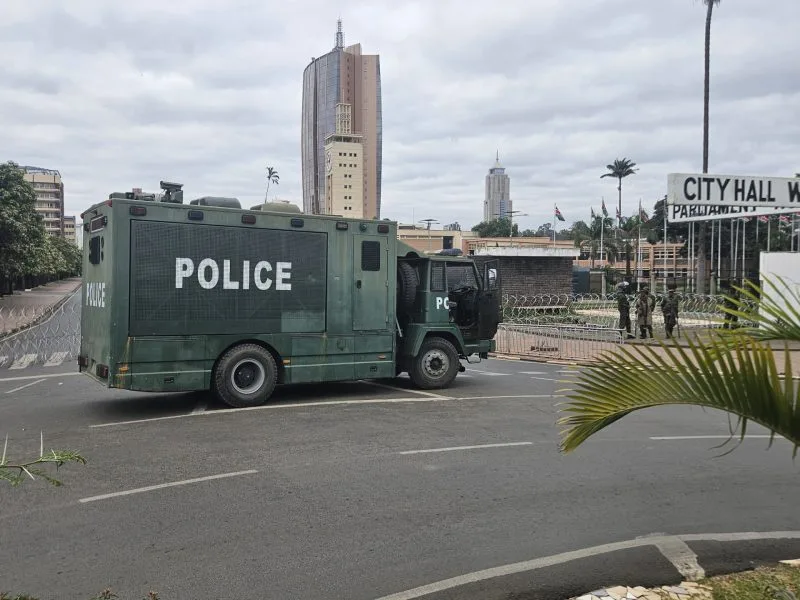 Police seal off Parliament, tighten security across Nairobi CBD ahead of Saba Saba