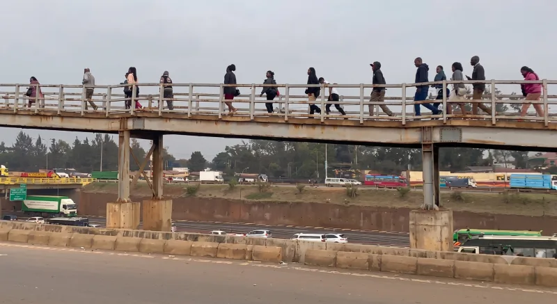 NTSA arrests pedestrians in fresh footbridge crackdown as jaywalking enforcement intensifies