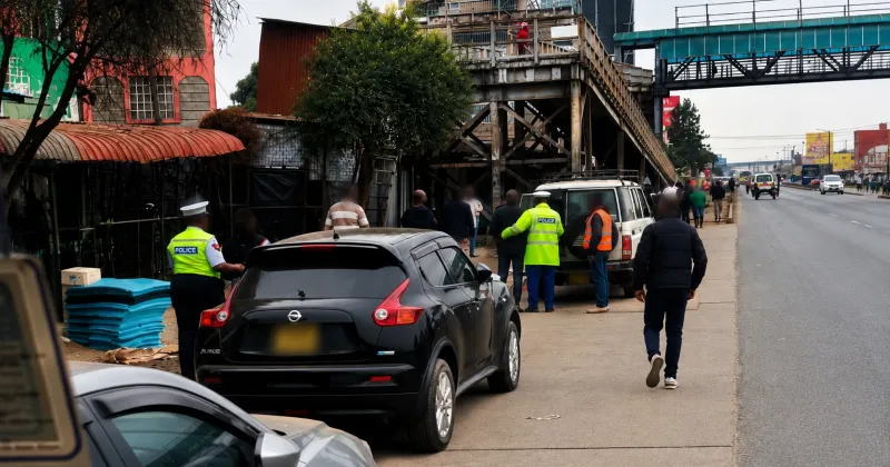 NTSA Arrests 35 Pedestrians in Buruburu Footbridge Crackdown
