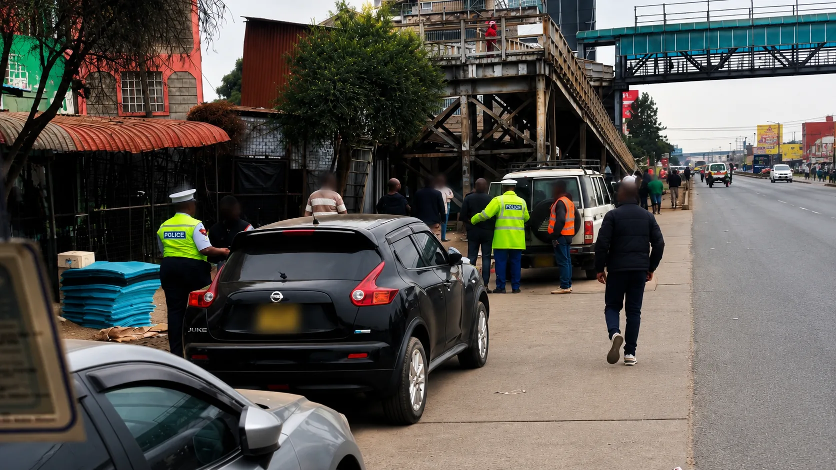 NTSA Arrests 35 Pedestrians in Buruburu Footbridge Crackdown