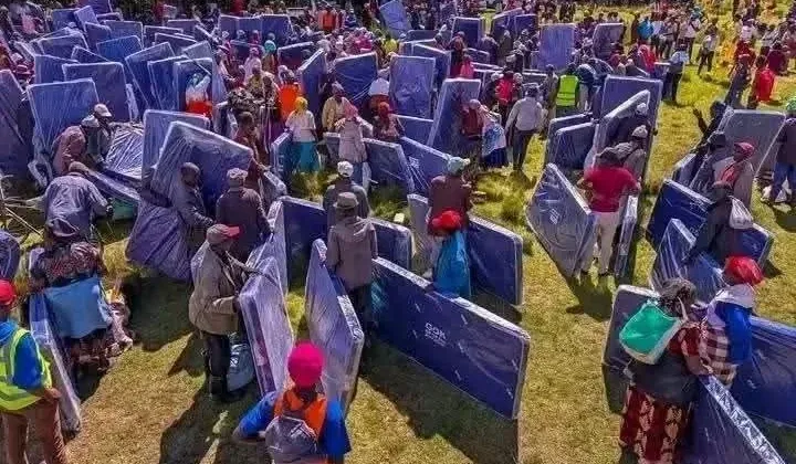 Gachagua Claims Ol Kalou Residents Are Being Asked To Surrender IDs for Free LPG Cylinders,Mattresses Ahead of By-Election