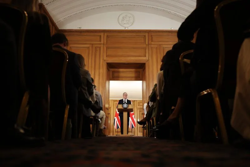 Starmer tells of ‘intensely personal’ decision to quit and warns Burnham in first interview since resigning