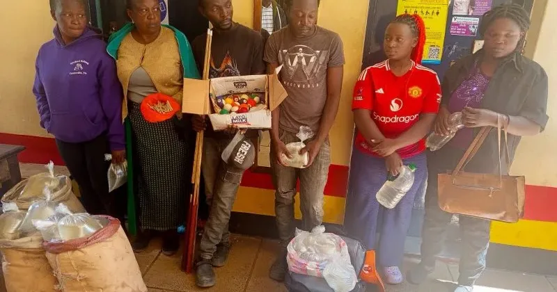 Eight Arrested as Police Crack Down On Illicit Brew And Crime In Kawangware