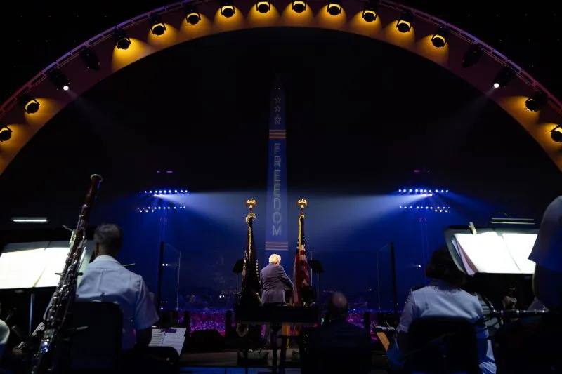US marks its 250th birthday with fireworks, flyovers and extreme weather