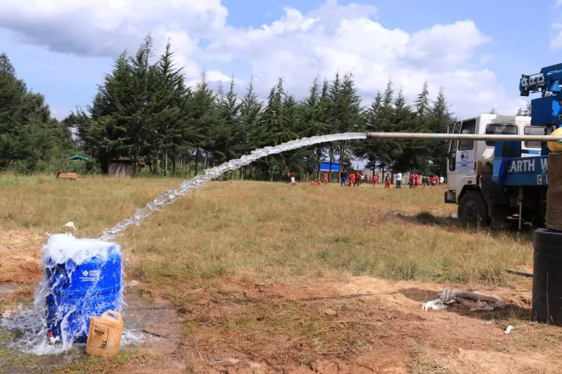 Kuria unveils water project as Ol Kalou by-election race intensifies