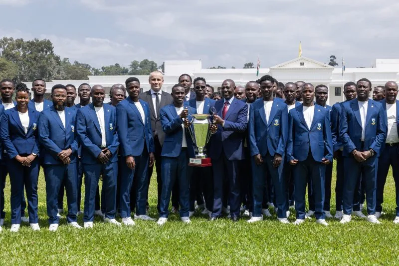 FKF PL newbies Migori Youth bag goodies after State House visit