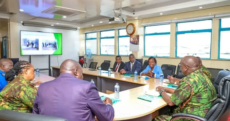 DIG Lagat reviews recovery plans as Utumishi Girls Academy moves closer to full normalcy after deadly fire
