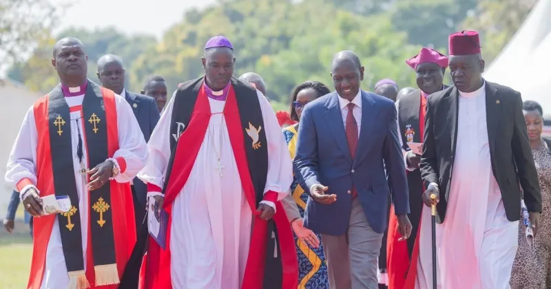 Rt. Rev. Vitalis Ekuru enthroned as Katakwa’s fourth bishop in ceremony attended by Ruto, Uganda’s Alupo