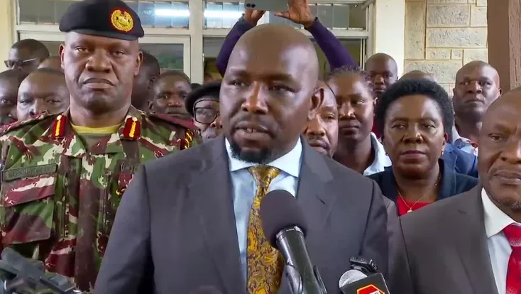 Murkomen Warns Ol Kalou Violence Perpetrators of Tough Action