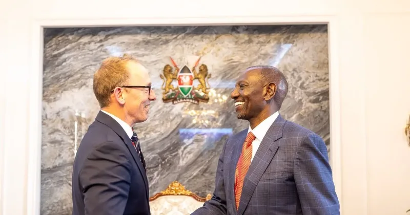Ruto, UK Envoy Discuss Trade, Infrastructure and Regional Security