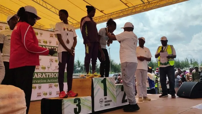 Korir, Chepkemoi Clinch Mau Conservation Marathon Titles  As Conservation Drive Gains Momentum