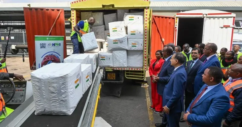 India delivers first 4.5 tonnes of Ebola medical supplies to boost Kenya’s outbreak preparedness