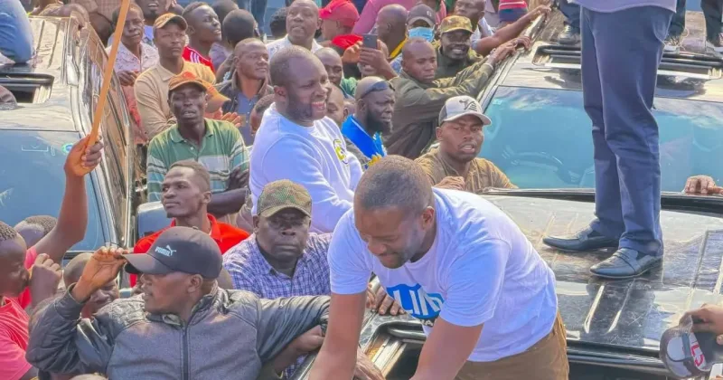 Western Kenya residents shower Sifuna’s Linda Mwananchi movement with cash donations