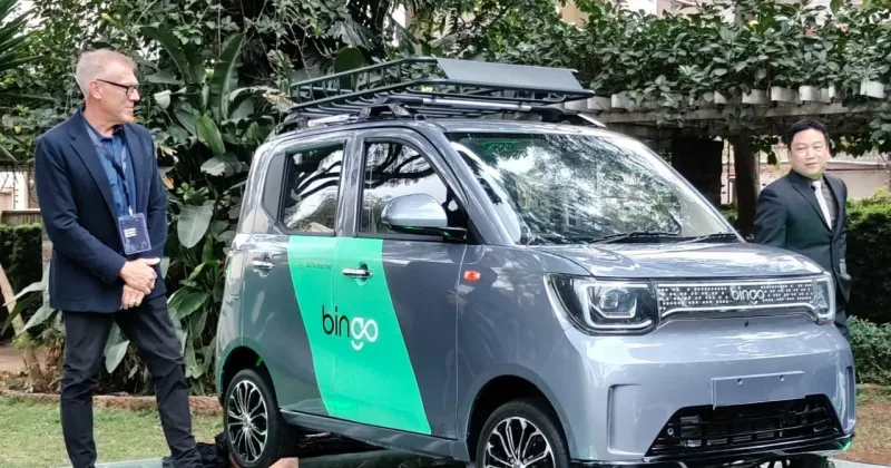 California EV startup Bingo enters Kenya with battery-swapping cars
