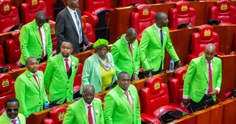 Wetang’ula Warns MPs Against Wearing Party Colours in Parliament After DCP Lawmakers’ Coordinated Attire