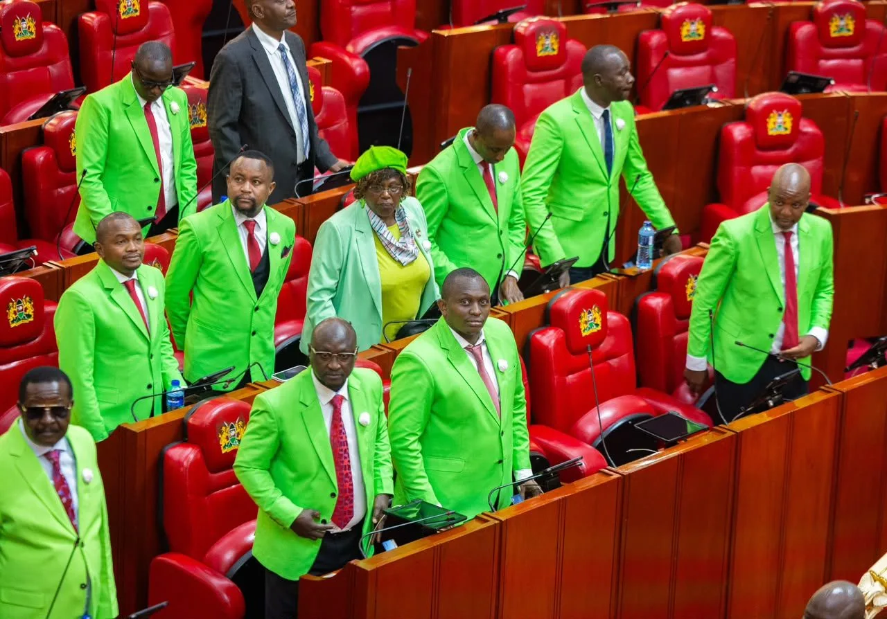 Wetang’ula Warns MPs Against Wearing Party Colours in Parliament After DCP Lawmakers’ Coordinated Attire