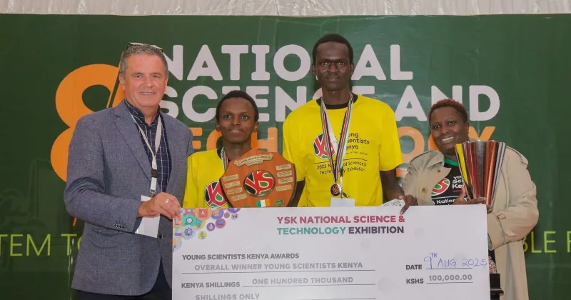 How a National Science Exhibition opened new doors for two Kenyan students