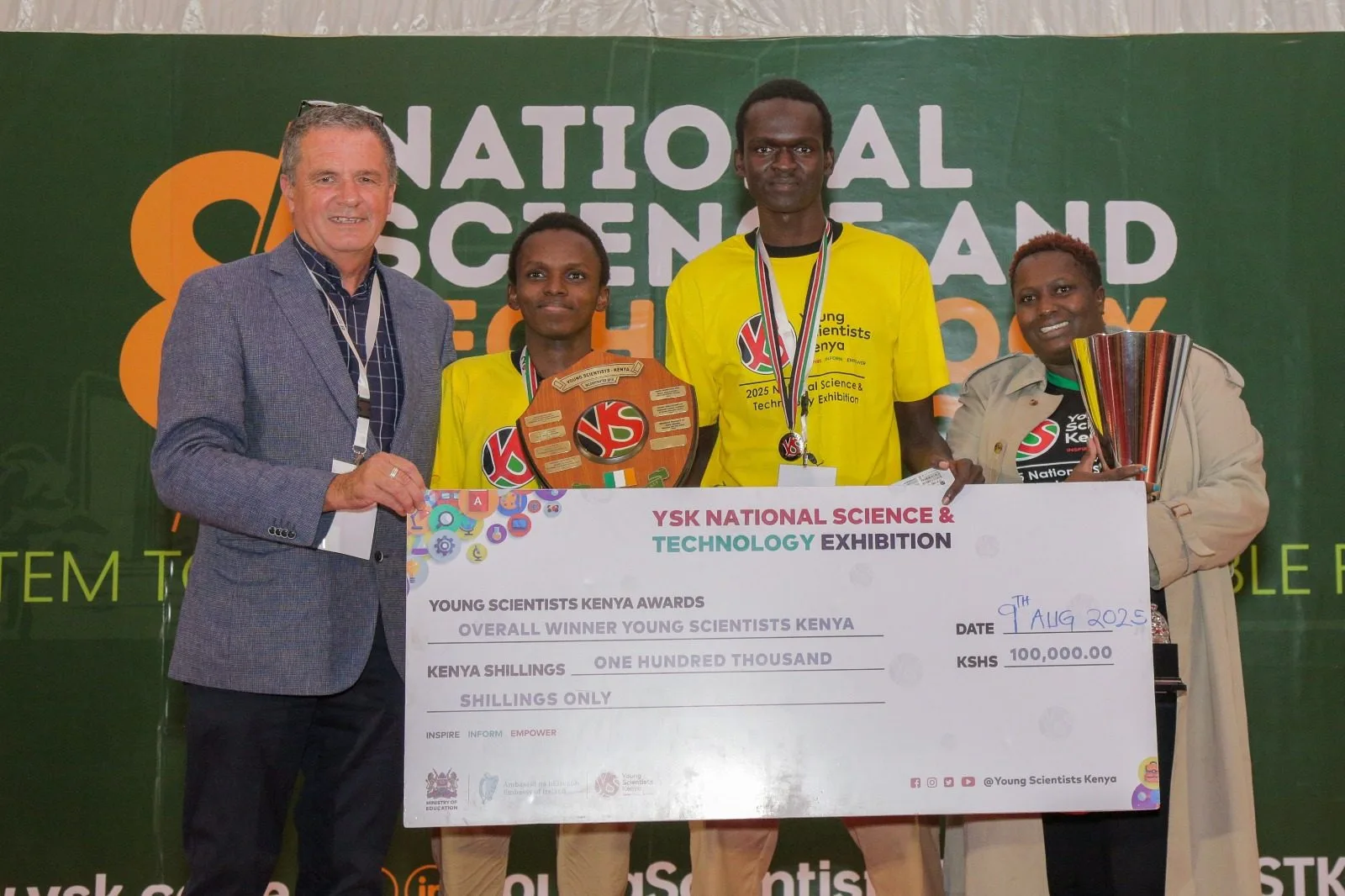 How a National Science Exhibition opened new doors for two Kenyan students