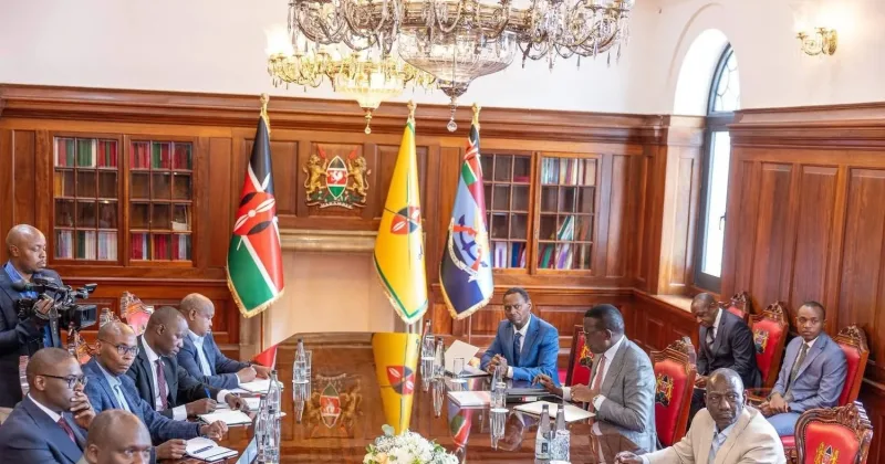 President Ruto Backs Nairobi Metro Rail Project Following Sakaja Presentation