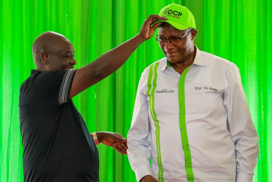 Nyandarua Governor Badilisha Dumps UDA for Gachagua’s DCP